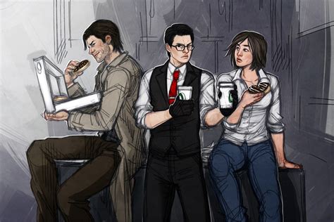 Joseph Oda Sebastian Castellanos And Juli Kidman The Evil Within