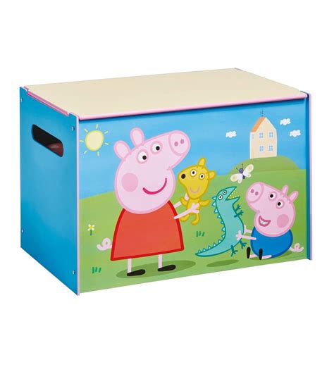 Buy Peppa Pig Storage Box In Blue By Cot And Candy Online Kids Storage