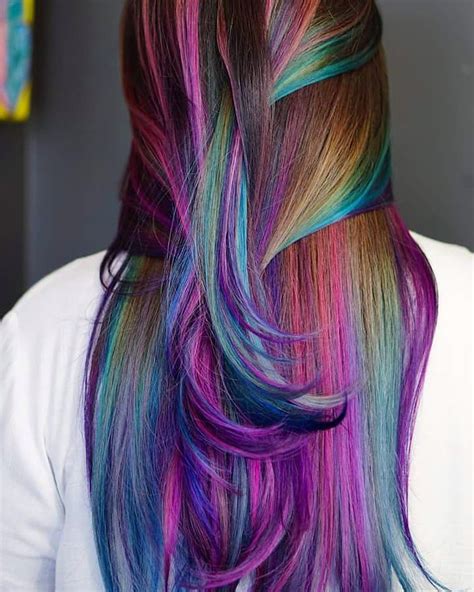 30 Magnetizing Mermaid Hair Color Ideas — Real Life Fantasy Oil Slick