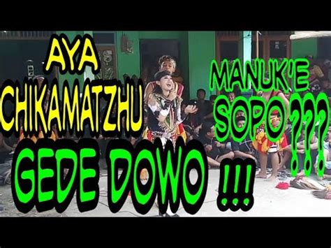 Aya Chikamatzhu Penasaran Dengan Gede Dowo Youtube