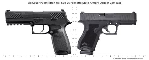 Sig Sauer P Nitron Full Size Vs Palmetto State Armory Dagger Compact