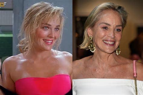 S Then And Now Sharon Stone Adventure Crunch