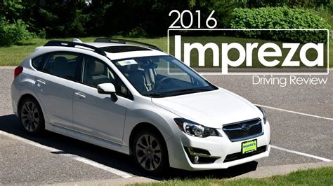 2016 Subaru Impreza Sport Premium Road Test | Driving Review | Test ...