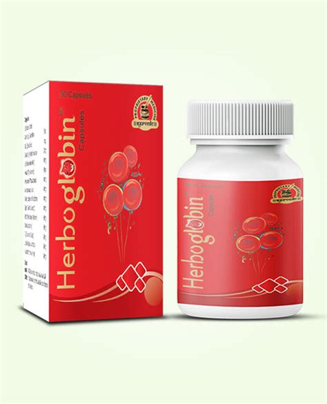 Herbal Supplements to Increase Hemoglobin Count, Herboglobin Capsules