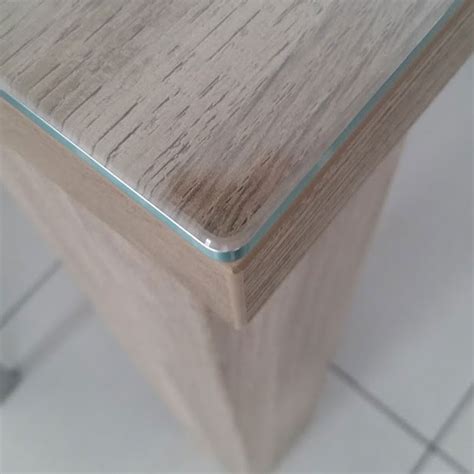 Plateau De Table Sur Mesure Verre Clair Tremp