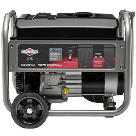 Briggs And Stratton S3500 3500 Watt Portable Generator W Co Guard® 49 State Briggs