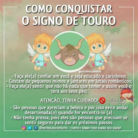 Como Conquistar O Signo De Touro Signo De Touro Hor Scopo De Touro