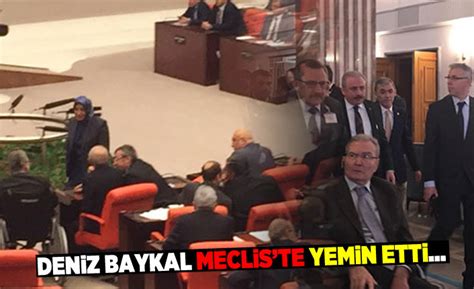 Deniz Baykal Meclis te yemin etti Kanal 46 Son Dakika Maraş