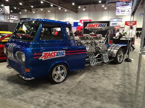 1962 Ford Econoline Truck With Four Supercharged V8s Engine Swap Depot