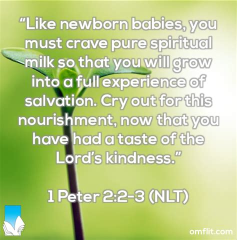 Like Newborn Babies You Must Crave Pure Spiritual Milk So That You