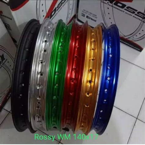 Jual Harga Spesial VELEK WM MEREK ROSSI WARNA HIJAU MERAH GOLD SILVER