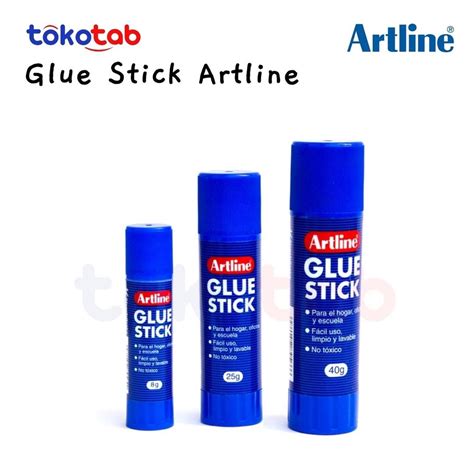 Jual Tokotab Lem Perekat Stik Glue Stick ARTLINE 8g 25g 40g Shopee