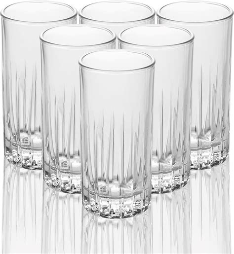 Lemonsoda High End Crystal Cut Collins Glasses Crystal Cut Traze Collins Glass