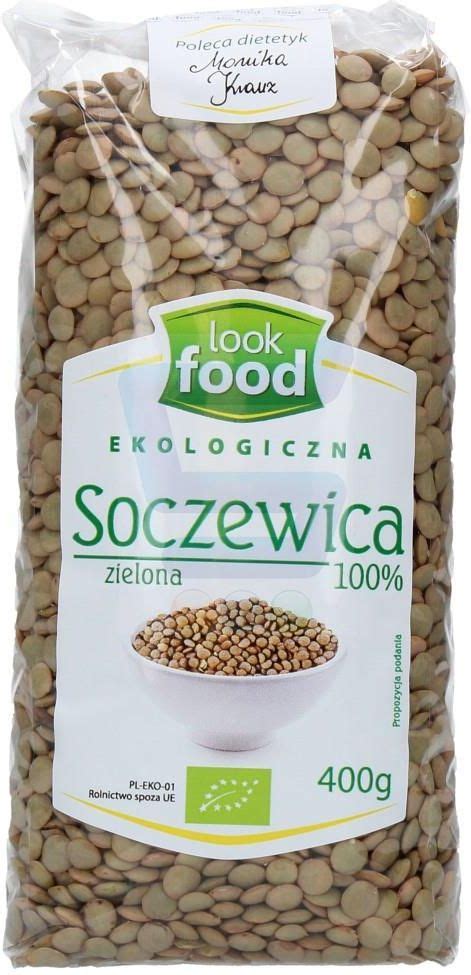 Look Food Soczewica Zielona Ekologiczna G Ceny I Opinie Ceneo Pl