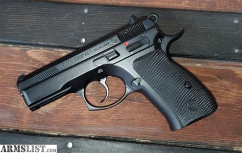 Armslist For Sale Rare Cz 75 Compact Steel Frame 99021