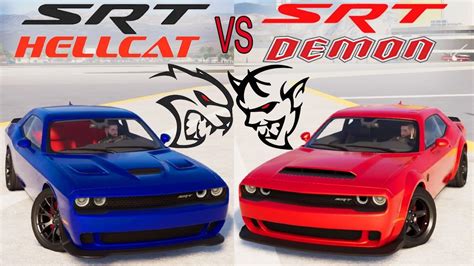 Introducir 45 Imagen Dodge Charger Hellcat Vs Challenger Demon Abzlocalmx