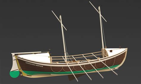 Wooden Boat - 3D Model by DennyCG