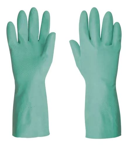 Guantes Para Solventes Nitrilo Verde Grande Truper Mercadolibre