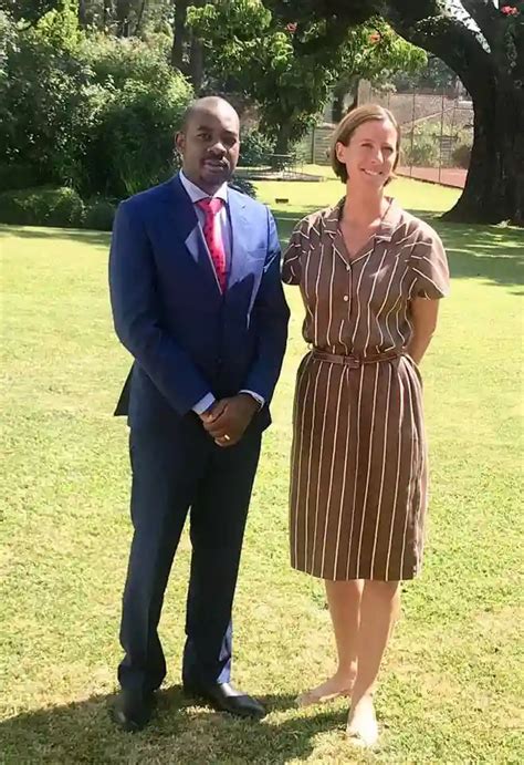 PICTURES Chamisa Meets Swedish Ambassador