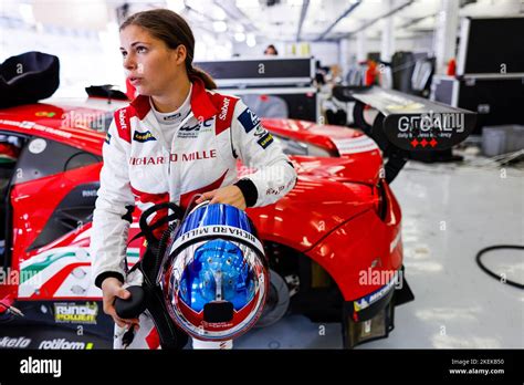 Wadoux Lilou Fra Af Corse Ferrari 488 Gte Evo Portrait During The