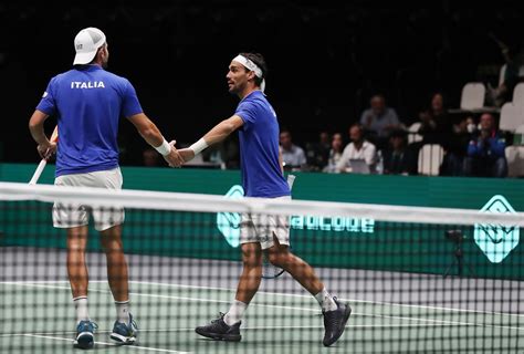 Davis Cup Finals Bolelli E Fognini Fanno Il Loro E Conquistano Il