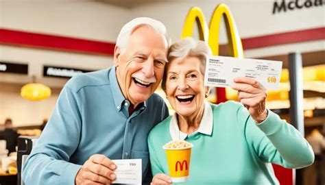 McDonalds Senior Discount Guide Save Big Greatsenioryears