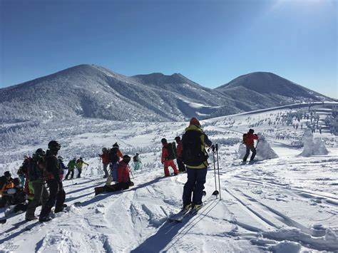 Backcountry Skiing In The Hakkoda Mountains National Parks Of Japan