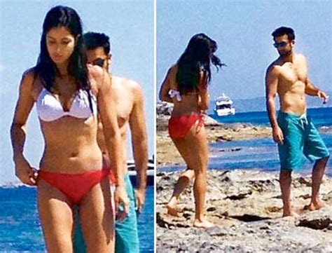 Katrina Kaif Dons A Bikini Life S A Beach For Lovebirds Ranbir And Kat