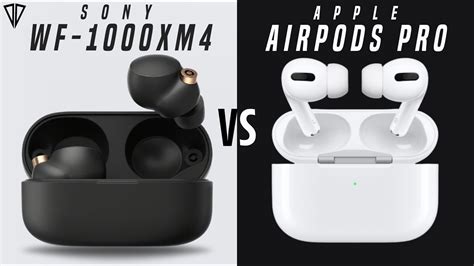 Sony Wf Xm Vs Apple Airpods Pro Youtube