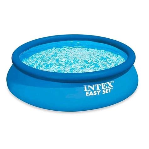 PISCINA INFLÁVEL 3853 LITROS EASY SET INTEX FILTRO MadeiraMadeira