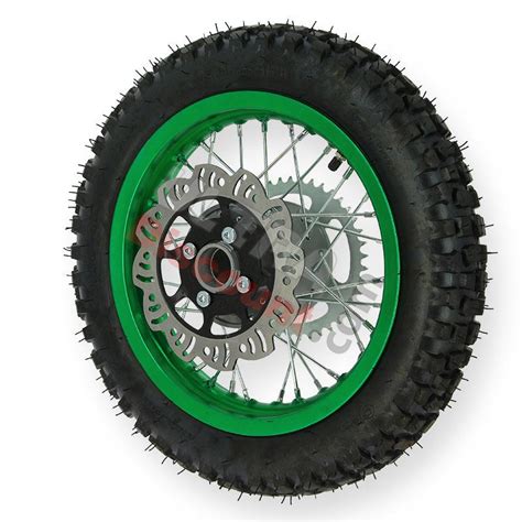 Rear Wheel For Dirt Bike Agb Green Wheels Complete Dirt Bike