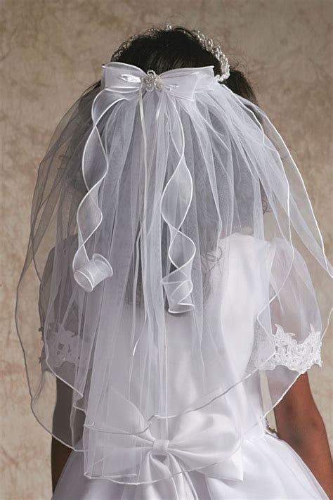 First Communion Veil Crown Style 792 F C Ziegler Company First