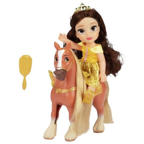 Belle Disney Beauty The Beast Petite Princess Doll With Comb 6 Axis Of ...