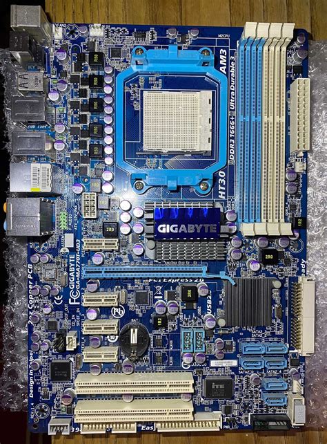 Материнська плата Socket AM3 Gigabyte GA-MA770T-UD3: 419 грн ...