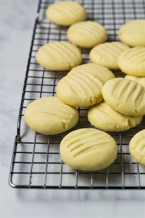 Melting Moments Butter Cookies Deliciously Soft Buttery Melt In