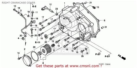 Honda Xr250r 2004 4 Australia Ssw Right Crankcase Cover Buy Right