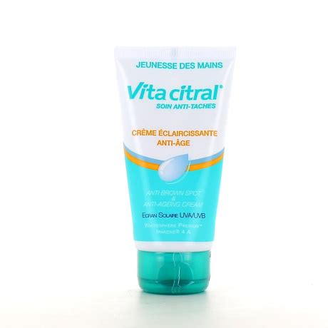 Vita Citral Crème jeunesse des mains Soin éclaircissant anti âge