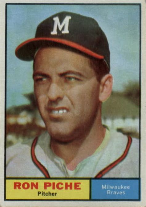 Milwaukee Braves 1961 Topps Baseball Cards