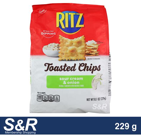 Ritz Sour Cream And Onion Toasted Chips 229g Lazada Ph