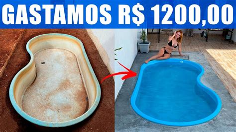 Projeto Piscina De Baixo Custo Youtube