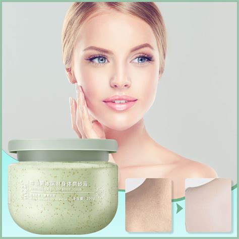 KeirineCC Shea Butter Sugar Body Scrub - Moisturizing and Exfoliating