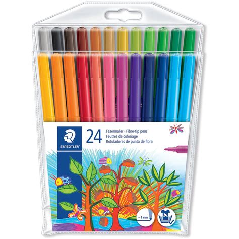 Staedtler Noris Club Fibre Tip Pens Assorted Pack Woolworths