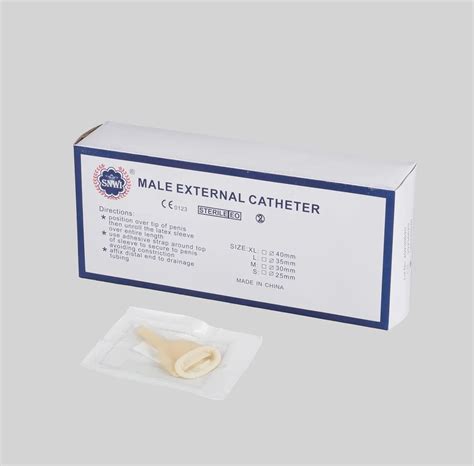 Disposable Medical Sterile Male Latex External Condom Catheter External