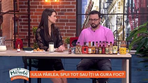 Iulia Pârlea spui tot sau îți ia gura foc Scene si bonusuri din La