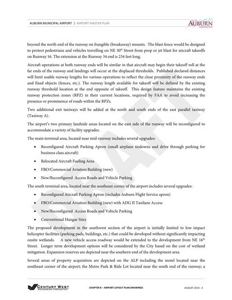 Pdf Chapter Airport Layout Plan Century West Chapter