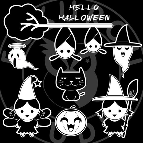 Cute Halloween Svg Halloween Ghost Svghalloween Etsy