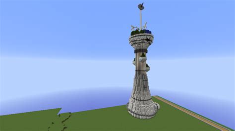 Futuristic Tower Minecraft Map