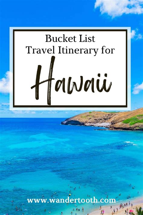 8 Top Destinations To Add To Your Hawaii Itinerary - Wandertooth Travel