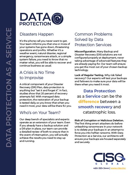 Data Protection As A Service DPaaS