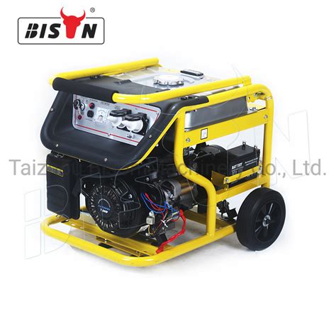 Bison Kw Cooper Wire Hp Electric Start Gasoline Generator China